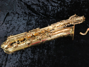 Vintage Yanagisawa 6 Series Professional Low A Baritone Saxophone, Serial #176050